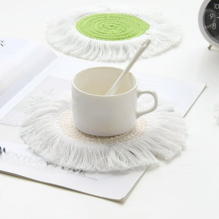 14cm Cotton Insulation Mat Meal Mat Woven Anti Scalding Table Mat Bowl Mat Nordic Simple Pot Mat Cotton Insulation Mat
14cm Cotton Insulation Mat Meal Mat Woven Anti Scalding Table Mat Bowl Mat Nordic Simple Pot Mat Cotton Insulation Mat