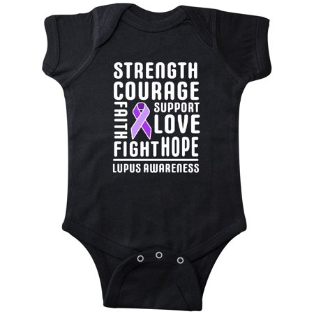 Inktastic Lupus Awareness Strength Support Courage Gift Baby Boy or Baby Girl Bodysuit
Inktastic Lupus Awareness Strength Support Courage Gift Baby Boy or Baby Girl Bodysuit