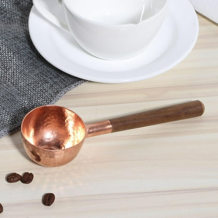 Wooden Black Walnut+Red Copper 48x148mm Measuring Scoop Measuring Spoon For Milk Powder / Tea / Porridge Oats Coffee
Wooden Black Walnut+Red Copper 48x148mm Measuring Scoop Measuring Spoon For Milk Powder / Tea / Porridge Oats Coffee