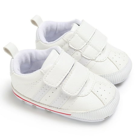 Huakaishijie Newborn Prewalker Soft Sole Sneakers Non-slip White Pram Shoes Trainers 0-18 Months
Huakaishijie Newborn Prewalker Soft Sole Sneakers Non-slip White Pram Shoes Trainers 0-18 Months
