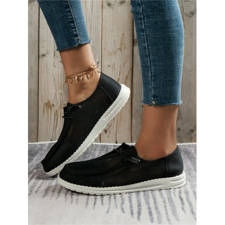 Daeful Ladies Breathable Lightweight Round Toe Flats Loafers Outdoor Non Slip Hollow Out Sneakers Casual Pull-on Shoes
Daeful Ladies Breathable Lightweight Round Toe Flats Loafers Outdoor Non Slip Hollow Out Sneakers Casual Pull-on Shoes