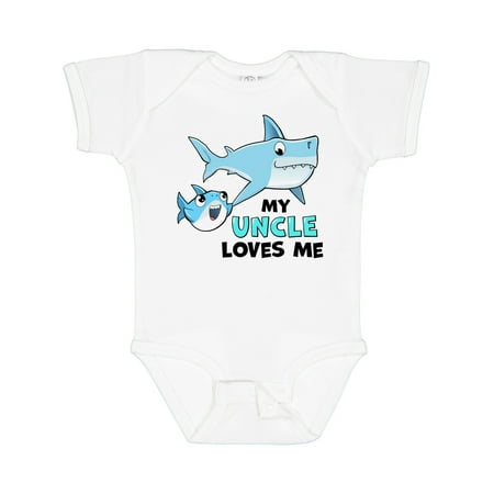 Inktastic My Uncle Loves Me with Cute Sharks Gift Baby Boy or Baby Girl Bodysuit
Inktastic My Uncle Loves Me with Cute Sharks Gift Baby Boy or Baby Girl Bodysuit