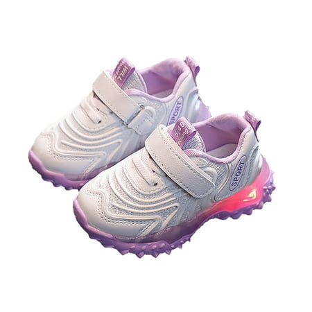 Kids Light Up Shoes Baby Sneaker Children Baby Girls Boys Letter Led Light Luminous Running Sport Sneaker Shoes Purple 9.5 M
Kids Light Up Shoes Baby Sneaker Children Baby Girls Boys Letter Led Light Luminous Running Sport Sneaker Shoes Purple 9.5 M