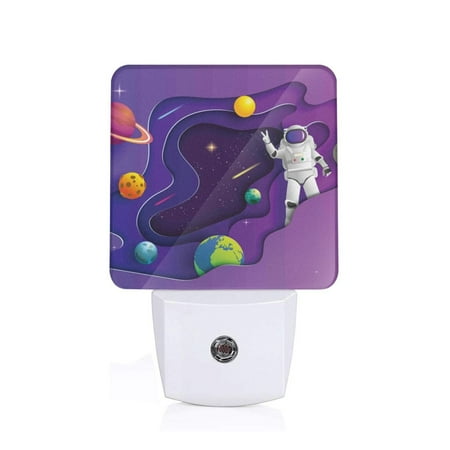 Sigee Astronaut for Night Lights Plug into Wall Dusk to Dawn Sensor Warm White Led Night Light 0.5W for Kid Hallway
Sigee Astronaut for Night Lights Plug into Wall Dusk to Dawn Sensor Warm White Led Night Light 0.5W for Kid Hallway