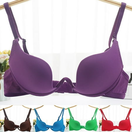 fanshao Women Girl Sexy Deep-U Low Cut Solid Color Backless Padded Bra Push-Up Underwear
fanshao Women Girl Sexy Deep-U Low Cut Solid Color Backless Padded Bra Push-Up Underwear