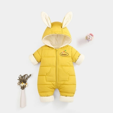 BadyminCSL Toddler Children s Down Padded Cotton-padded Clothes Girls Baby Ears Warm Jacket Coat Jumpsuit Romper
BadyminCSL Toddler Children s Down Padded Cotton-padded Clothes Girls Baby Ears Warm Jacket Coat Jumpsuit Romper