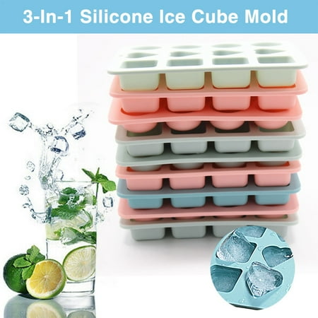 knqrhpse Cake Mould Three In One Ice Tray Reusable Food-Grade Silicone Square Ice Cream Maker Mold cake decorating kit
knqrhpse Cake Mould Three In One Ice Tray Reusable Food-Grade Silicone Square Ice Cream Maker Mold cake decorating kit