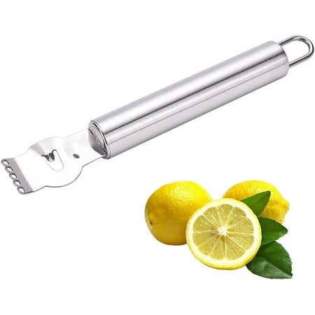 Lemon Zester Grater Casewin Stainless Steel Orange Citru Kitchen Peeler Tool with Channel Knife 
Lemon Zester Grater Casewin Stainless Steel Orange Citru Kitchen Peeler Tool with Channel Knife