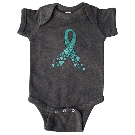 Inktastic Ovarian Cancer Awareness Teal Ribbon Made of Hearts Gift Baby Boy or Baby Girl Bodysuit
Inktastic Ovarian Cancer Awareness Teal Ribbon Made of Hearts Gift Baby Boy or Baby Girl Bodysuit