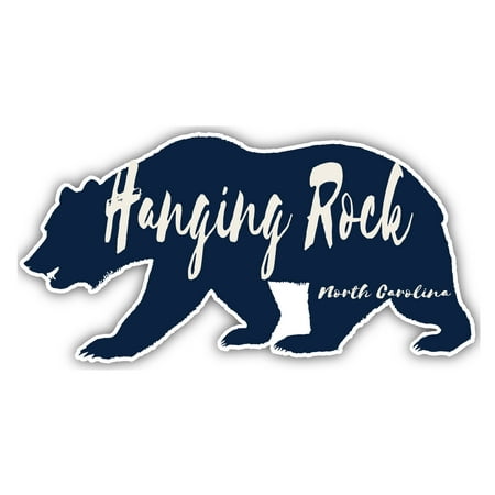 Hanging Rock North Carolina Souvenir 3x1.5-Inch Fridge Magnet Bear Design