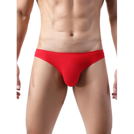HQiong Men s Underwear Seamless Ice Silk Brief Low Waist Breathable Thong Size M-3XL
HQiong Men s Underwear Seamless Ice Silk Brief Low Waist Breathable Thong Size M-3XL