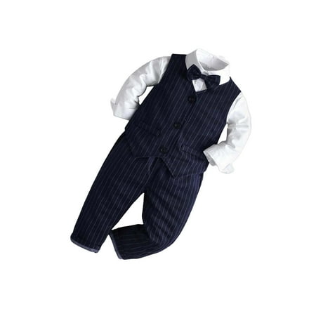3Pack Party Striped Pattern Collar Long Sleeve Navy Blue Toddler Boy Two-piece Outfits ( Boy s)
3Pack Party Striped Pattern Collar Long Sleeve Navy Blue Toddler Boy Two-piece Outfits ( Boy s)