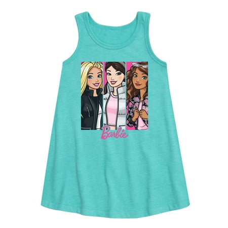 Barbie - Friends Going Out - Toddler and Youth Girls A-line Dress