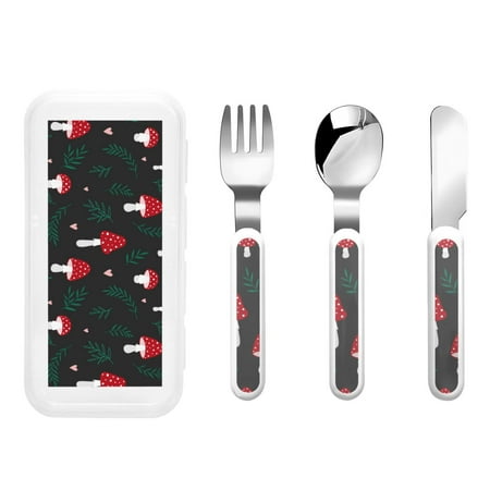 Balery Amanita Mushroom for Stainless Steel Kids Silverware Set - Child and Toddler Safe Flatware - Children s Knife Fork And Spoon Set - Metal Kids Cutlery Set
Balery Amanita Mushroom for Stainless Steel Kids Silverware Set - Child and Toddler Safe Flatware - Children s Knife Fork And Spoon Set - Metal Kids Cutlery Set