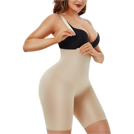 MOLUTAN Shapewear for Women Tummy Control Panties Butt Lifter Hip Enhancer Jumpsuit Seamless High Waist Body Shaper Shorts Thigh Slimmers
MOLUTAN Shapewear for Women Tummy Control Panties Butt Lifter Hip Enhancer Jumpsuit Seamless High Waist Body Shaper Shorts Thigh Slimmers