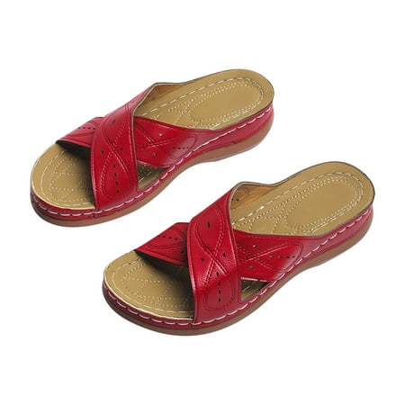 Awdenio Summer Slippers for Women Ladies Flat Arch-support Sandals Shoes Ladies Beach Orthopedic Sandals Summer Non-Slip Causal Slippers
Awdenio Summer Slippers for Women Ladies Flat Arch-support Sandals Shoes Ladies Beach Orthopedic Sandals Summer Non-Slip Causal Slippers