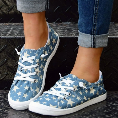 Cathalem Women Shoes Casual Star Print Sports Shoes Canvas Fashion Casual Shoes Casual Dress Shoes for Women Leopard Sky Blue 9
Cathalem Women Shoes Casual Star Print Sports Shoes Canvas Fashion Casual Shoes Casual Dress Shoes for Women Leopard Sky Blue 9