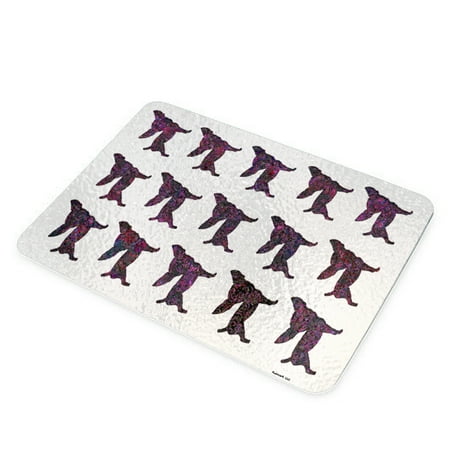 KuzmarK Glass Cheese Cutting Board 11 x7.75 - Chihuahua Dog Camoflauge