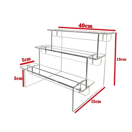 Leke Acrylic transparent ladder hand-made model display stand display stand
