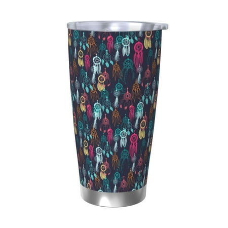 Susaid Colorful Dreamcatcher1 Print 20oz Car Cup Insulated Coffee Cup Fully Spill Proof Travel Coffee Mug Stainless Steel Tumbler for Work Home Outdoor Car-Without Straw
Susaid Colorful Dreamcatcher1 Print 20oz Car Cup Insulated Coffee Cup Fully Spill Proof Travel Coffee Mug Stainless Steel Tumbler for Work Home Outdoor Car-Without Straw