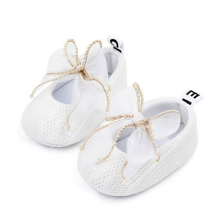 IMISSILLEB Baby Girls Princess Flats with Bowknot Soft Sole Non-Slip Knit Sweet Crib Shoes Girls Cute Shoes 
IMISSILLEB Baby Girls Princess Flats with Bowknot Soft Sole Non-Slip Knit Sweet Crib Shoes Girls Cute Shoes