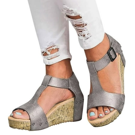 ZIZOCWA Women Sandals Soft Bottom Wedge Heels Summer Shoes Women Platform Sandalias Mujer Casual Elegant Wedges Shoes for Women 2023 Size9
ZIZOCWA Women Sandals Soft Bottom Wedge Heels Summer Shoes Women Platform Sandalias Mujer Casual Elegant Wedges Shoes for Women 2023 Size9