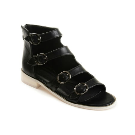 JOURNEE COLLECTION Womens Black Strappy Buckle Accent Oakly Block Heel Zip-Up Sandals 8 M
JOURNEE COLLECTION Womens Black Strappy Buckle Accent Oakly Block Heel Zip-Up Sandals 8 M