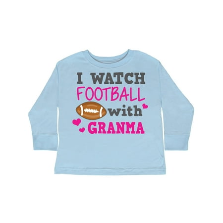 Inktastic I Watch Football with My Granma Gift Toddler Toddler Girl Long Sleeve T-Shirt
Inktastic I Watch Football with My Granma Gift Toddler Toddler Girl Long Sleeve T-Shirt
