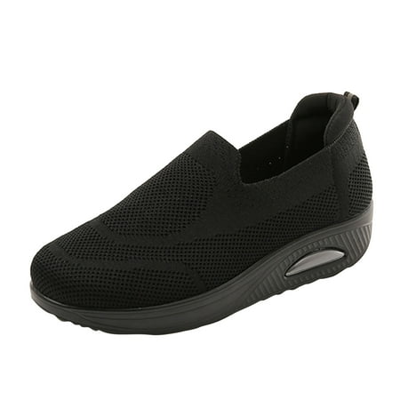 Follure Girl women s casual shoes Women s Fashion Solid Color Shaking Shoes Mesh Flying Woven Breathable Casual Sports Shoes Black 38
Follure Girl women s casual shoes Women s Fashion Solid Color Shaking Shoes Mesh Flying Woven Breathable Casual Sports Shoes Black 38