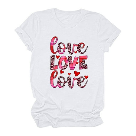 White Blouse for Women Womens Blouses And Tops Dressy Short Sleeve Womens Print Round Neck Pullover Tops Casual Short Sleeve T-shirt Womens Blouses And Tops Dressy Short Sleeve White XXL
White Blouse for Women Womens Blouses And Tops Dressy Short Sleeve Womens Print Round Neck Pullover Tops Casual Short Sleeve T-shirt Womens Blouses And Tops Dressy Short Sleeve White XXL