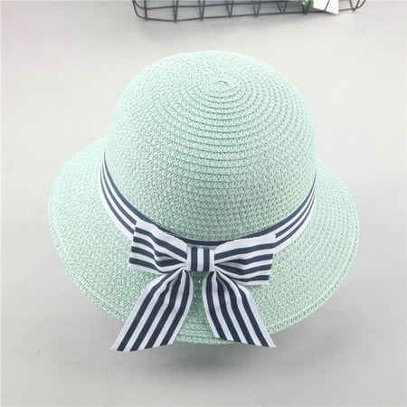 Relanfenk Baby Hats Summer Cap Children Breathable Straw Kids Boy Girls Hat