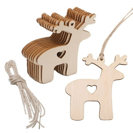 BTJX Christmas decoration 10 Pieces Of Cute Wooden Pendants Christmas Decorations Home Decoration Gifts
BTJX Christmas decoration 10 Pieces Of Cute Wooden Pendants Christmas Decorations Home Decoration Gifts