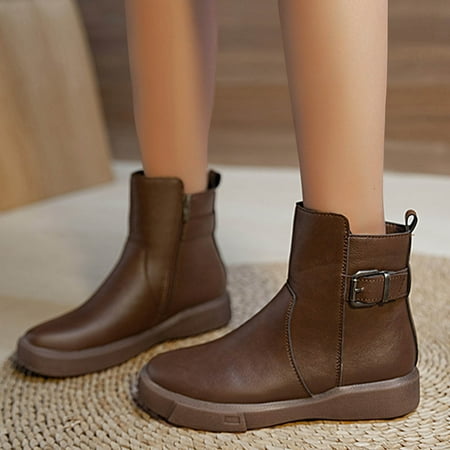 Midewhik Belt Velvet Ankle British Buckle And Zipper Boots Style Fashion Women s Flat women s boots
Midewhik Belt Velvet Ankle British Buckle And Zipper Boots Style Fashion Women s Flat women s boots