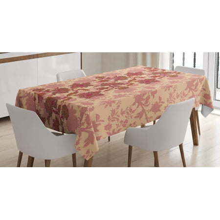Floral Tablecloth Boho Flowers in Vibrant Colors Moroccan Culture Blossoms Vintage Pattern Print Rectangular Table Cover for Dining Room Kitchen 52 X 70 Inches Fuchsia Orange by Ambesonne
Floral Tablecloth Boho Flowers in Vibrant Colors Moroccan Culture Blossoms Vintage Pattern Print Rectangular Table Cover for Dining Room Kitchen 52 X 70 Inches Fuchsia Orange by Ambesonne