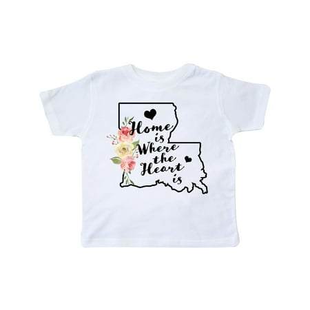 Inktastic Louisiana Home is Where the Heart is with Watercolor Floral Gift Toddler Boy or Toddler Girl T-Shirt
Inktastic Louisiana Home is Where the Heart is with Watercolor Floral Gift Toddler Boy or Toddler Girl T-Shirt