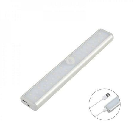 28 LED USB Rechargeable Wireless Motion Sensor UV Disinfection Lamp Stick-on With Magnetic Strip For Kitchen Stairs Closet Cupboard
28 LED USB Rechargeable Wireless Motion Sensor UV Disinfection Lamp Stick-on With Magnetic Strip For Kitchen Stairs Closet Cupboard