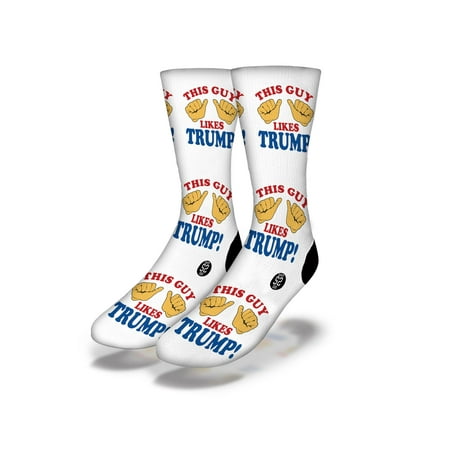 THIS GUY LIKES TRUMP Fun Political Socks