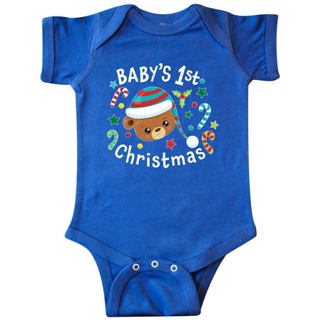 Inktastic Baby s 1st Christmas Cute Bear with Candy Canes Gift Baby Boy or Baby Girl Bodysuit
Inktastic Baby s 1st Christmas Cute Bear with Candy Canes Gift Baby Boy or Baby Girl Bodysuit