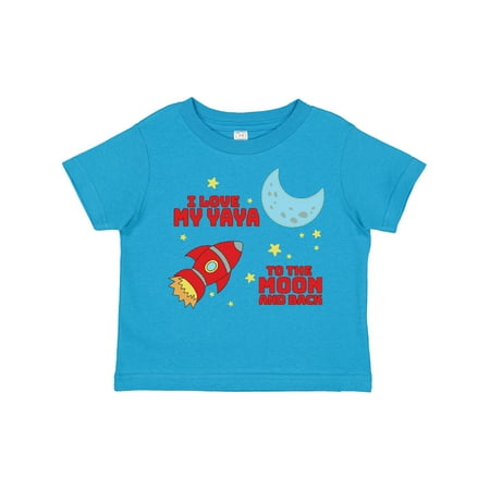 Inktastic I Love My Yaya to the Moon and Back Gift Toddler Boy or Toddler Girl T-Shirt
Inktastic I Love My Yaya to the Moon and Back Gift Toddler Boy or Toddler Girl T-Shirt