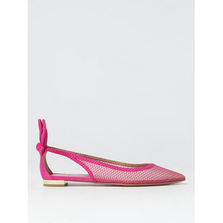 Aquazzura Ballet Flats Woman Pink Woman