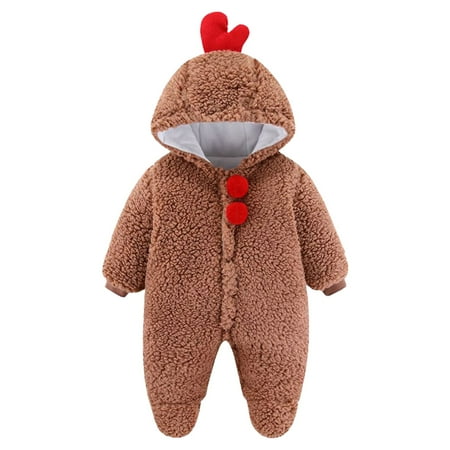 QWERTYU Infant Baby Embroidery Clothes Jumpsuit for Girl Boy Winter Warm Cartoon Hooded Romper 3M-12M
QWERTYU Infant Baby Embroidery Clothes Jumpsuit for Girl Boy Winter Warm Cartoon Hooded Romper 3M-12M