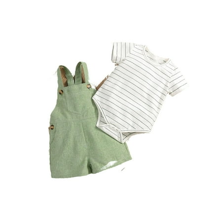 Casual Striped Round Neck Short Sleeve Multicolor Baby Sets (Baby s) 
Casual Striped Round Neck Short Sleeve Multicolor Baby Sets (Baby s)