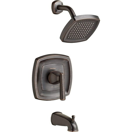 ZQRPCA T018508.278 Edgemere Bath/Shower Trim Kit-1.8 GPM Legacy Bronze