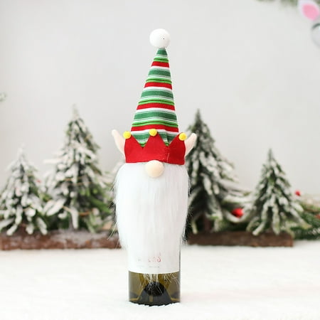 TALKVE Christmas Decorations indoor Christmas Decorations Doll Forest Man Red Bottle Set Santa Bottle Bag Table Dress Up Props
TALKVE Christmas Decorations indoor Christmas Decorations Doll Forest Man Red Bottle Set Santa Bottle Bag Table Dress Up Props