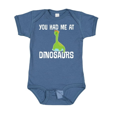 Inktastic You Had Me at Dinosaurs Gift Baby Boy or Baby Girl Bodysuit