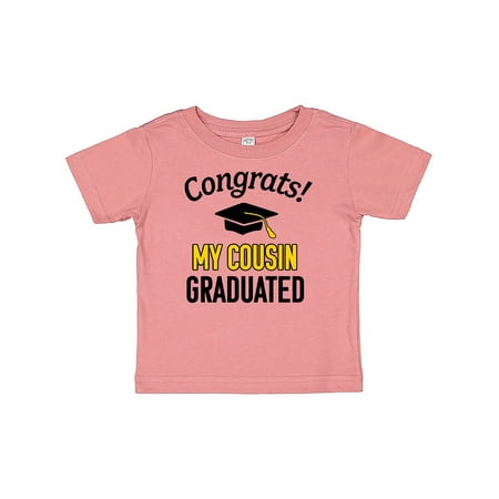 Inktastic Congrats! My Cousin Graduated with cap Gift Baby Boy or Baby Girl T-Shirt
Inktastic Congrats! My Cousin Graduated with cap Gift Baby Boy or Baby Girl T-Shirt