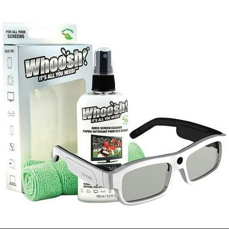 Xpand X104MX1BUNDLE Youniversal 3d Glasses;med White;screen Cleaner 3.5oz