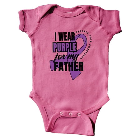 Inktastic Chronic Pain I Wear Purple For My Father Gift Baby Boy or Baby Girl Bodysuit
Inktastic Chronic Pain I Wear Purple For My Father Gift Baby Boy or Baby Girl Bodysuit