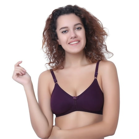 Women s Full Coverage Everyday T-Shirt Bra Comfortable Push Lingerie B C and D Cup Bra Wine
Women s Full Coverage Everyday T-Shirt Bra Comfortable Push Lingerie B C and D Cup Bra Wine