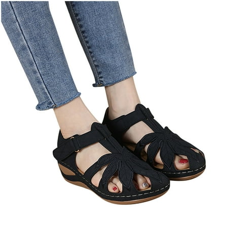 YanHoo Clearance Arch Support Sandals Women Girls Dressy Orthopedic Sandals Summer Closed Toe Ankle Strap Walking Sandals Platform Outdoor Flats Shoes
YanHoo Clearance Arch Support Sandals Women Girls Dressy Orthopedic Sandals Summer Closed Toe Ankle Strap Walking Sandals Platform Outdoor Flats Shoes